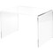 Plymor Clear Acrylic Rectangular Display Riser, 8" H x 12" W x 8" D (1/4" thick)